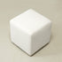 Bouclé Square Ottoman – White Modern Footstool | Small Upholstered Ottomans | Kinwell Furniture | Minimalist Cube Poufs