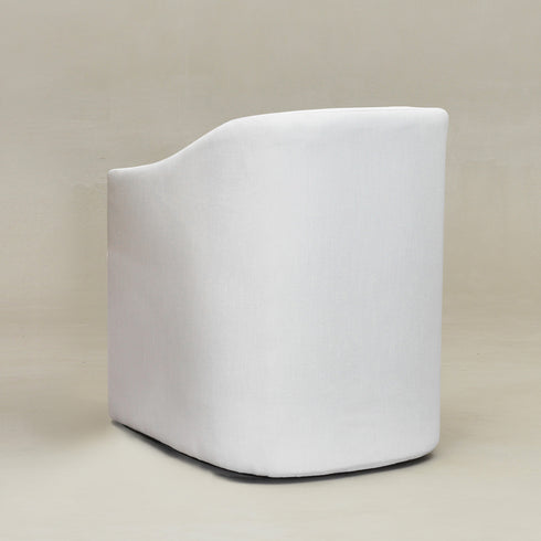 Rafa Performance Dining Chair with Casters �Fully Wrapped Dining Chair | Arm Dining Chairs | Kinwell Furniture | Easy-to-Clean Upholstery