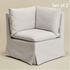 Nelly Slipcover Performance Dining Banquette
