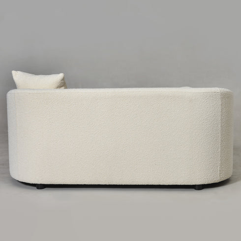 Susie Premium Bouclé Loveseat |White Loveseat | Loveseat Couch | Kinwell Furniture | Modern Loveseats & Comfortable Loveseat Sofa Couches