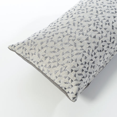 Dulah Two-Tone Textured Throw Pillow