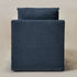 Charles Slipcover Swivel Barrel Chair – Navy Modern Swivel Chair | Slipcover Swivel Chairs | Kinwell Furniture | Swivel Armchairs