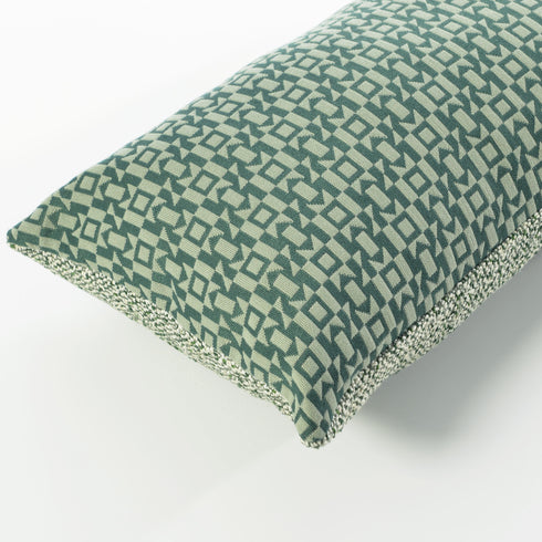 Maurice Two-Tone Textured Throw Pillow