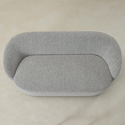 Everitte Bouclé Loveseat Sofa | Fabric Loveseat Couch | Kinwell Furniture | Modern Loveseats & Comfortable Loveseat Sofa