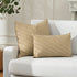 Maurice Two-Tone Textured Throw Pillow