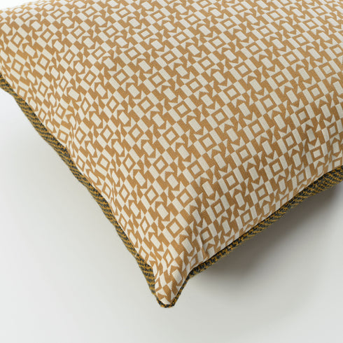 Maurice Two-Tone Textured Throw Pillow