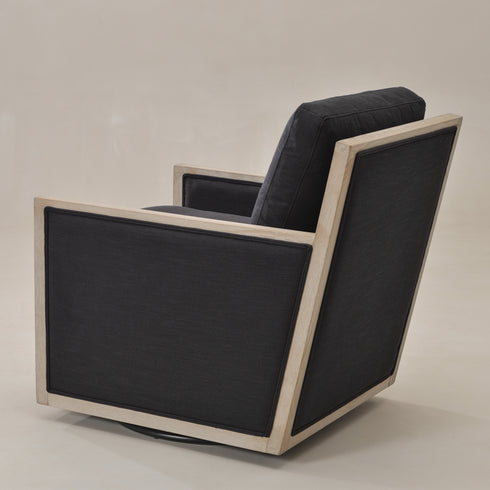 Sanford Down Swivel Armchair - Modern Swivel Chair | Swivel Accent Chairs | Kinwell Furniture | Swivel Armchairs