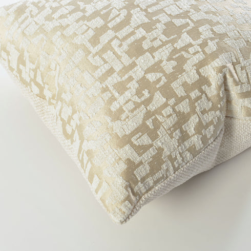Kenneth Two-Tone Textured Throw Pillow