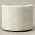 Wilton Bouclé Swivel Barrel Chair - White Petal Back Modern Swivel Chair | Swivel Accent Chairs | Kinwell Furniture | Swivel Armchairs