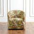 Kinwell Exclusive | Susie Botanical Jacquard Swivel Barrel Chair
