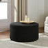 Elof Bouclé Ottoman - Stool Ottoman | Ottoman for Sitting | Kinwell Furniture | Mid Century Poufs