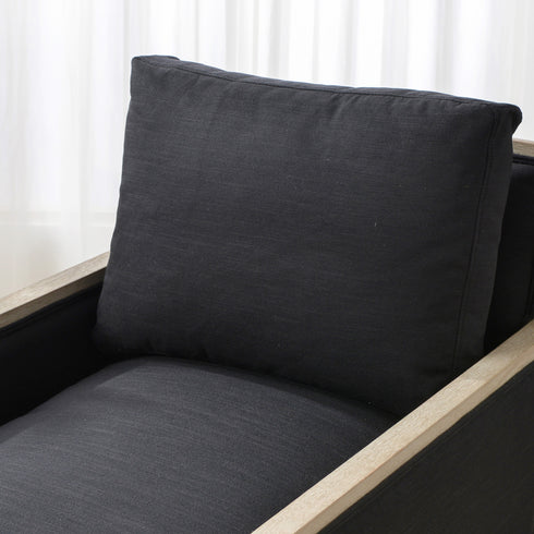 Sanford Down Swivel Armchair - Modern Swivel Chair | Swivel Accent Chairs | Kinwell Furniture | Swivel Armchairs