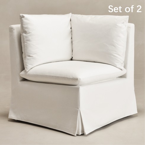 Nelly Slipcover Performance Dining Banquette