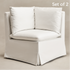 Nelly Slipcover Performance Dining Banquette