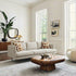 Gray Upholstered Sofa – Albert Sofa Couch | 3-Seater Sofa | Kinwell Furniture | Mid-Century Modern, Timeless Design