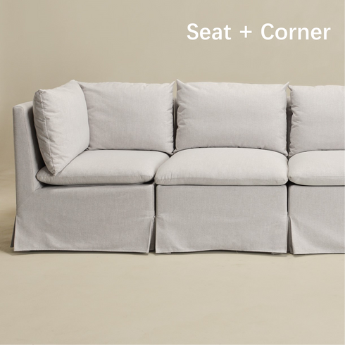 Nelly Slipcover Performance Dining Banquette