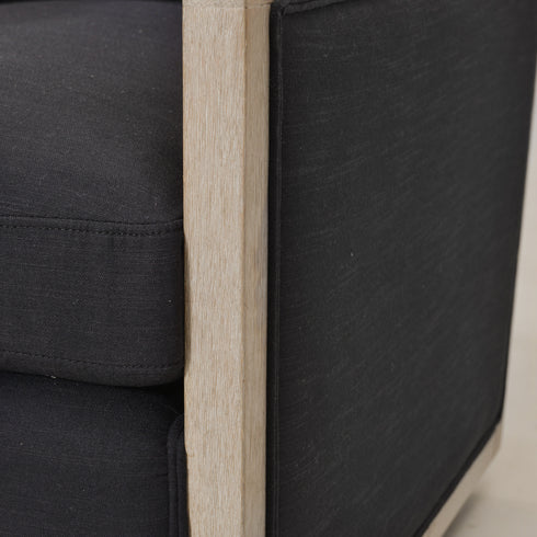 Sanford Down Swivel Armchair - Modern Swivel Chair | Swivel Accent Chairs | Kinwell Furniture | Swivel Armchairs