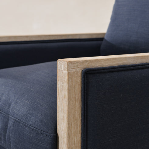 Sanford Down Swivel Armchair - Modern Swivel Chair | Swivel Accent Chairs | Kinwell Furniture | Swivel Armchairs