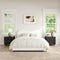 Dorothy Bed Frame with Headboard – White Modern Full Bed Frame | Platform Beds | Kinwell Furniture | Bedroom Bed Headboard