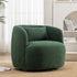 Ashlie Bouclé Swivel Barrel Chair - Comfortable Swivel Chair | Modern Swivel Chairs | Kinwell Furniture | Modern Swivel Chairs