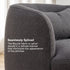 Ashlie Bouclé Swivel Barrel Chair - Swivel Side Chair | Stylish Swivel Chairs | Kinwell Furniture | Swivel Chairs for Living Room