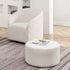 Elof Bouclé Ottoman - Stool Ottoman | Ottoman for Sitting l | Kinwell Furniture | Top Ottomans