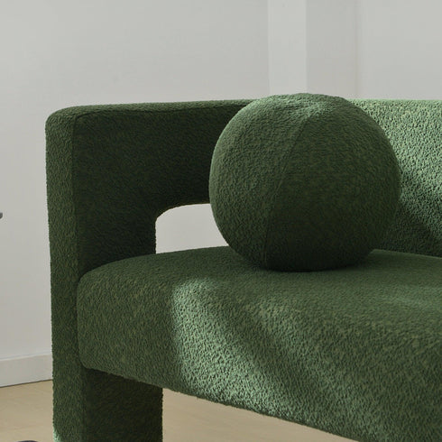 Herbert Modern Bench with Toss Pillow - Bench Seat Sofa | Bench Couch Sofa | Kinwell Furniture | Modern Sofa Benches