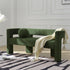 Herbert Modern Bench with Toss Pillow - Green Bench Seat Sofa | Bench Couch Sofa | Kinwell Furniture | Modern Sofa Benches