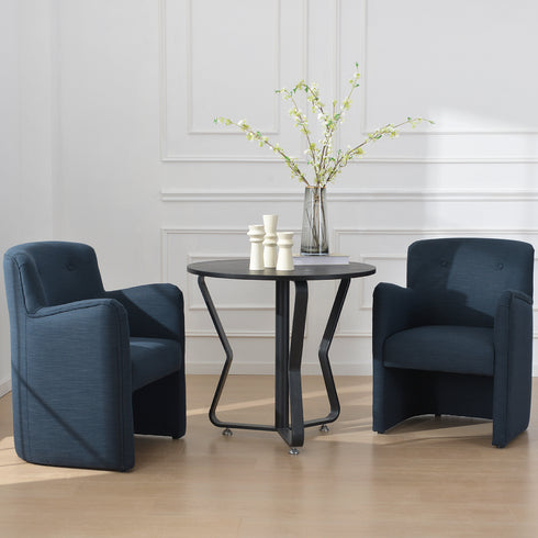 Sylvia Performance Dining Chair - Upholstered Dining Chair | Modern Dining Chairs | Kinwell Furniture | Performance Fabric Dining Chairs