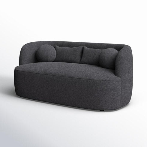 Ashlie Bouclé Loveseat | Fabric Loveseat Couch | Kinwell Furniture | Modern Loveseats & Comfortable Loveseat Sofa Couches