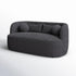 Ashlie Bouclé Loveseat | Fabric Loveseat Couch | Kinwell Furniture | Modern Loveseats & Comfortable Loveseat Sofa Couches