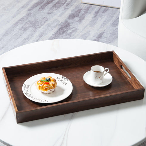 Rectangle Black Walnut Serving Tray - Kinwell Furniture