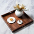Square Black Walnut Serving Tray - Kinwell Furniture