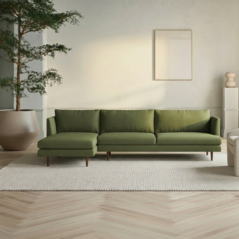 Albert Linen Blend Sectional