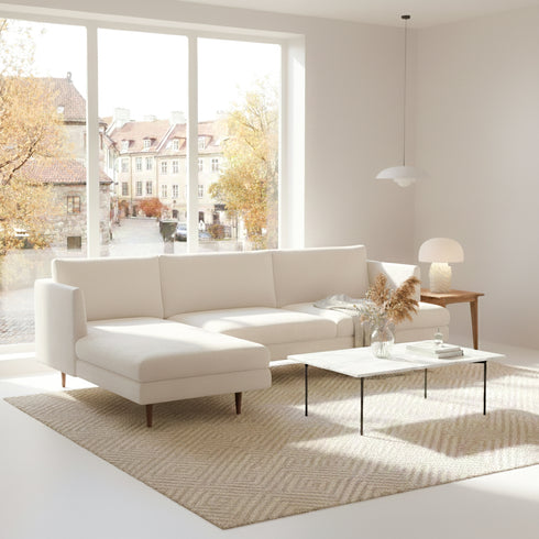 Albert Linen Blend Sectional