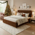Agnes Bouclé Platform Bed