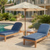 Ranu Extra Thick Outdoor Cushion Set – Blue Patio Chair Cushions | Outdoor Seat & Back Cushions | Weather-Resistant Outdoor Cushions | Kinwell Furniture