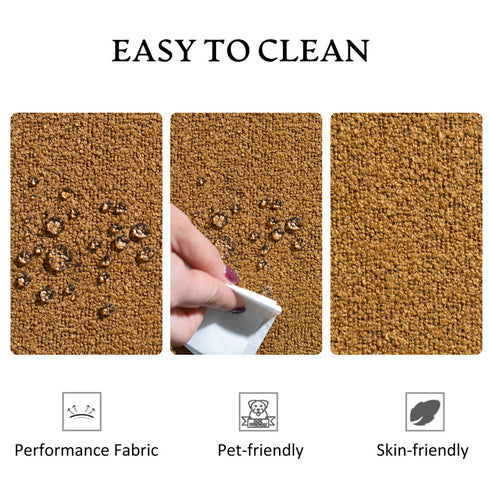 Ashlie Bouclé Swivel Barrel Chair