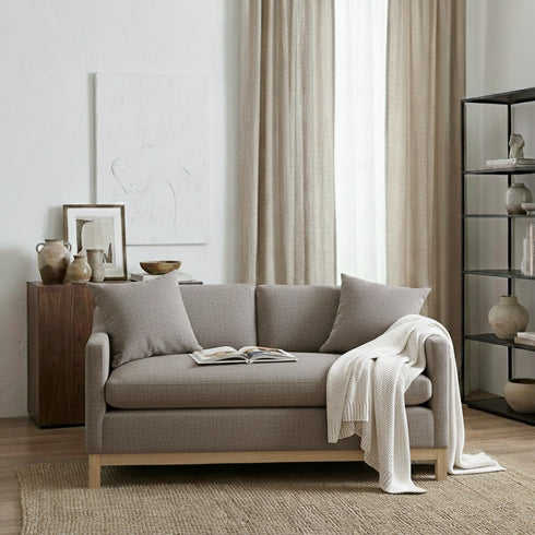 Albert Goose Down Feathers Loveseat