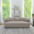 Ashlie Bouclé 3-Seater Sofa - Seater Couch for 3 | Kinwell Furniture | Mid Century 3 Seater Sofas
