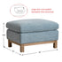 Albert Goose Down Feathers Ottoman