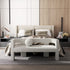 Herbert Modern Bench with Toss Pillow - Bench Seat Sofa | Bench Couch Sofa | Kinwell Furniture | Modern Sofa Benches